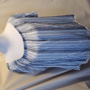 One Clothing Peasant Blouse SZ 1X